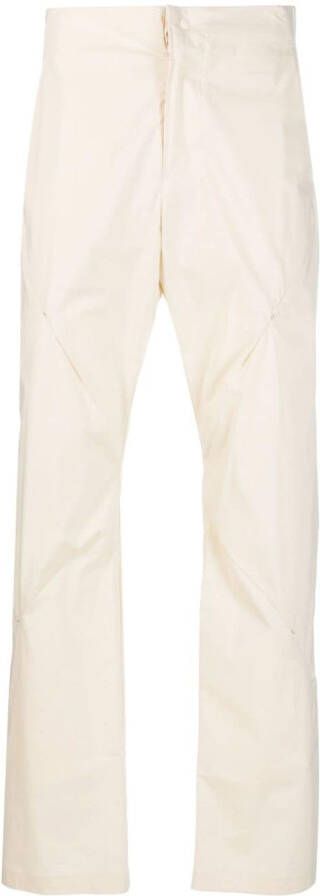 Post Archive Faction High waist broek Beige