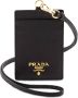 Prada badge houder Zwart - Thumbnail 1