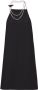 Prada Mini-jurk met halternek Zwart - Thumbnail 1