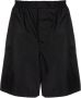 Prada Bermuda shorts met elastische taille Zwart - Thumbnail 1