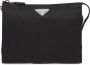 Prada Buidel van saffiano leer Zwart - Thumbnail 1
