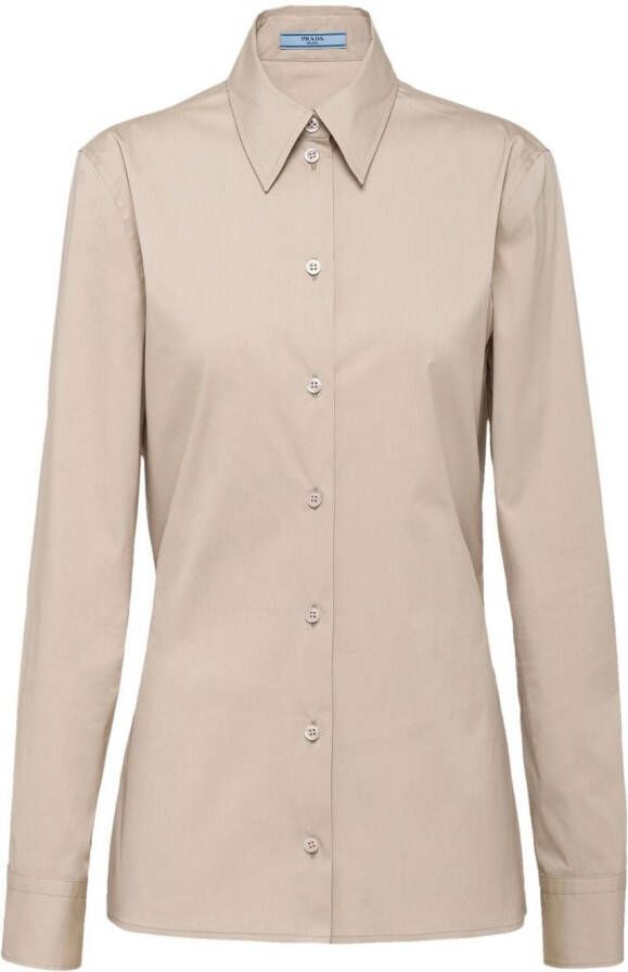 Prada Button-up blouse Beige