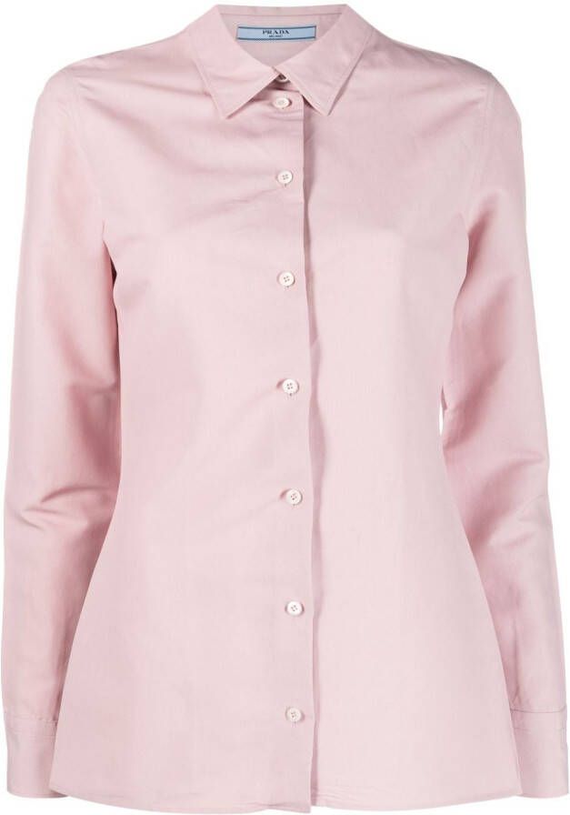 Prada Button-up blouse Roze