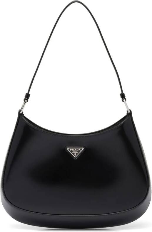 Prada Cleo schoudertas Zwart