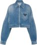 Prada Cropped jack Blauw - Thumbnail 1