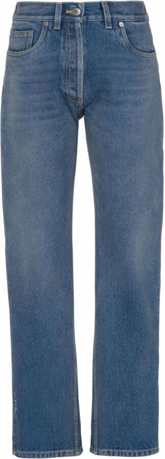 Prada Cropped jeans Blauw