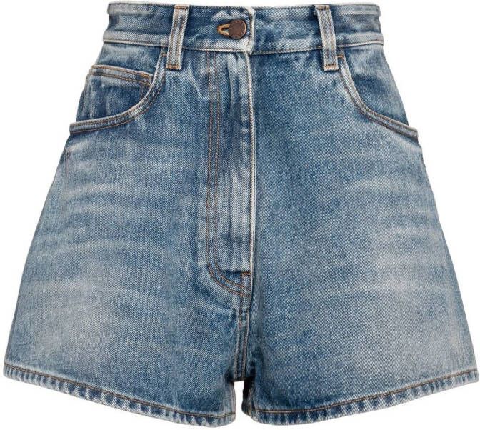 Prada Denim shorts Blauw