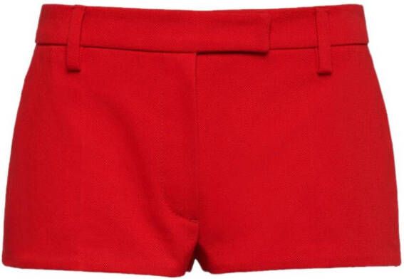 Prada Mini-shorts Rood