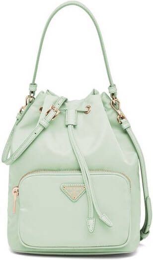 Prada Duet schoudertas Groen