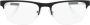 Prada Eyewear Bril met rechthoekig montuur Wit - Thumbnail 1