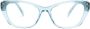 Prada Eyewear Bril met cat-eye montuur Blauw - Thumbnail 1