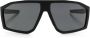 Prada Eyewear Linea Rossa Impavid zonnebril Zwart - Thumbnail 1