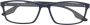 Prada Eyewear Linea Rossa zonnebril met rechthoekig montuur Blauw - Thumbnail 1