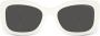 Prada Eyewear Zonnebril met vierkant montuur Wit - Thumbnail 1