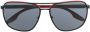 Prada Eyewear Zonnebril met piloten montuur Zwart - Thumbnail 1