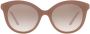 Prada Eyewear PR 02YS zonnebril met rond montuur Bruin - Thumbnail 1