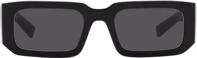 Prada Eyewear PR 06YS zonnebril met rechthoekig montuur Zwart
