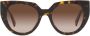 Prada Eyewear PR 14WS zonnebril met cat-eye montuur Groen - Thumbnail 1