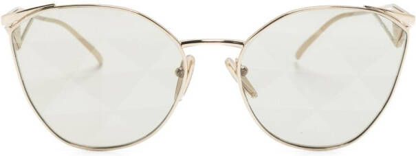 Prada Eyewear PR50ZS zonnebril met cat-eye montuur Goud