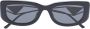 Prada Eyewear Zonnebril met rechthoekig montuur Zwart - Thumbnail 1