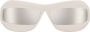 Prada Eyewear Runway zonnebril met spiegelglazen Groen - Thumbnail 1