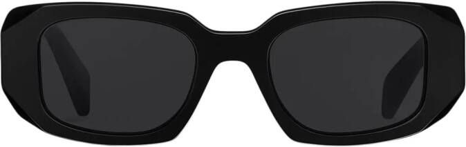 Prada Eyewear Runway zonnebril met oversized montuur Zwart