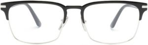 Prada Eyewear square-frame logo-embellished glasses Zwart