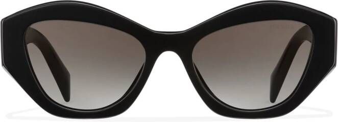 Prada Eyewear Symbole cat-eye zonnebril Zwart