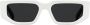 Prada Eyewear Symbole zonnebril met colourblocking Zwart - Thumbnail 1