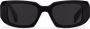 Prada Eyewear Symbole zonnebril met geometrisch montuur Grijs - Thumbnail 1