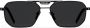 Prada Eyewear Symbole zonnebril met geometrisch montuur Zwart - Thumbnail 1