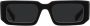 Prada Eyewear Symbole zonnebril met rechthoekig montuur Grijs - Thumbnail 1