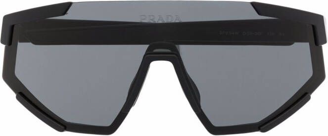 Prada Eyewear Zonnebril met masker montuur Zwart