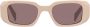 Prada Eyewear Runway zonnebril met oversized montuur Grijs - Thumbnail 1