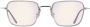 Prada Eyewear Zonnebril met rechthoekig montuur Zilver - Thumbnail 1
