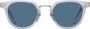 Prada Eyewear Zonnebril met rond montuur Blauw - Thumbnail 1