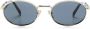 Prada Eyewear Zonnebril met rond montuur Goud - Thumbnail 1
