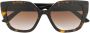 Prada Eyewear Zonnebril met vierkant montuur Bruin - Thumbnail 1