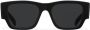 Prada Eyewear Zonnebril met vierkant montuur Zwart - Thumbnail 1