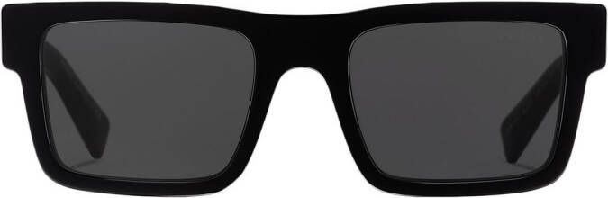 Prada Eyewear Zonnebril met rechthoekig montuur Zwart