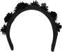 Prada Haarband verfraaid met bloemen Zwart - Thumbnail 1
