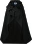Prada Re-Nylon gabardine cape Zwart - Thumbnail 1