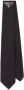 Prada Re-Nylon gabardine stropdas Zwart - Thumbnail 1