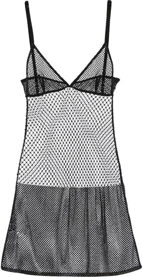 Prada Gebreide mini-jurk Zwart