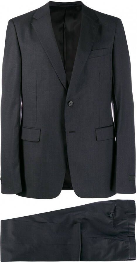 Prada Geruit pak Grijs