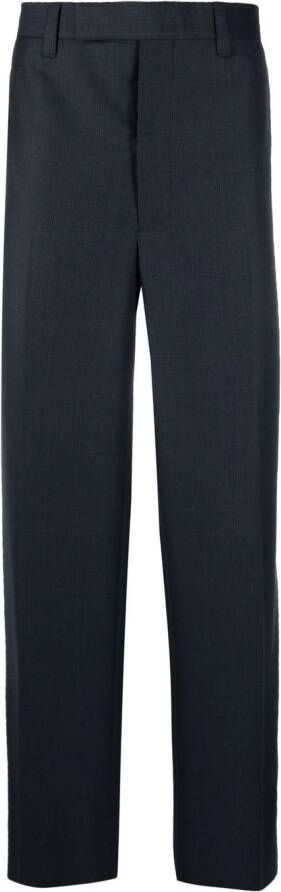 Prada Geruite broek Blauw