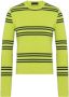 Prada Gestreepte trui Groen - Thumbnail 1