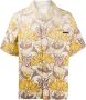 Prada Overhemd met bloemenprint Geel - Thumbnail 1