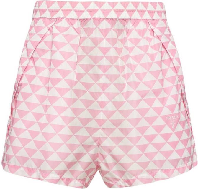 Prada High waist shorts Roze