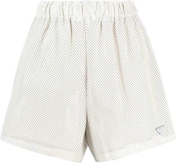 Prada High waist shorts Wit